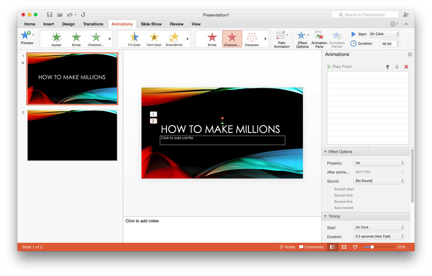 what is the powerpoint extesion for mac